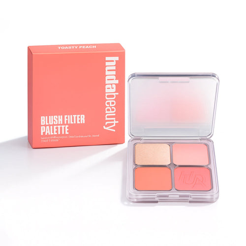 HUDA BLUSH FILTER BLUSH PALETTE TOASTY PEACH 7.5G