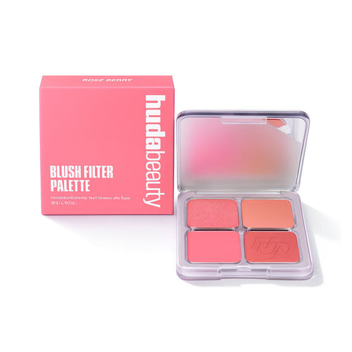HUDA BLUSH FILTER BLUSH PALETTE ROSE BERRY 7.5G