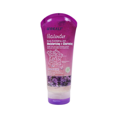 WOKALI BODY SCRUB JAM LAVENDER 200 ML