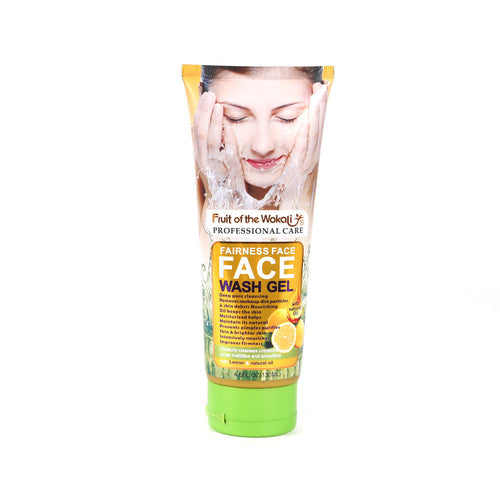 WOKALI FACE WASH GEL LEMON N NATURAL OIL IR 130 ML WKL514