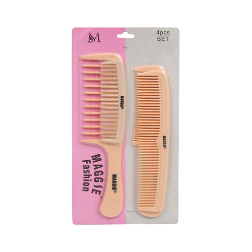 MAGGIE HAIR COMB SET 4PC QZ711