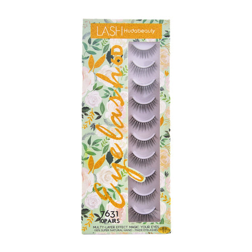 HUDA BEAUTY EYELASH 6D 10PAIR IR E-7631