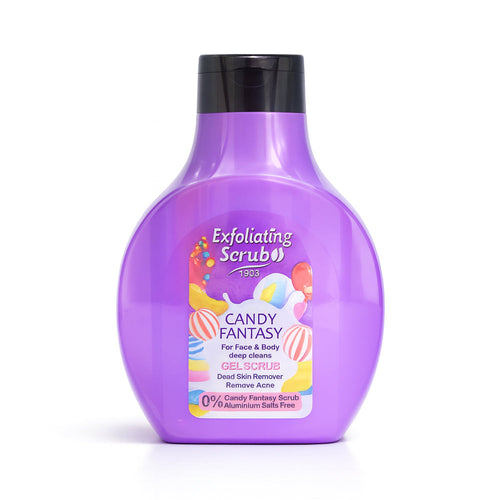 WOKALI EXFOLIATING SCRUB 2IN1 CANDY FANTASY 500 ML WKL818