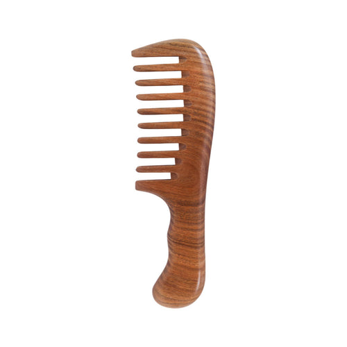 HAIR COMB WOODEN IR X8