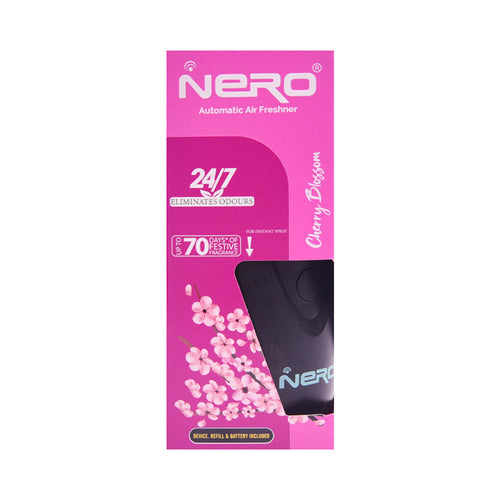 NERO AUTOMATIC AIR FRESHNER MACHINE & CHERRY BLOSSOM 250ML R