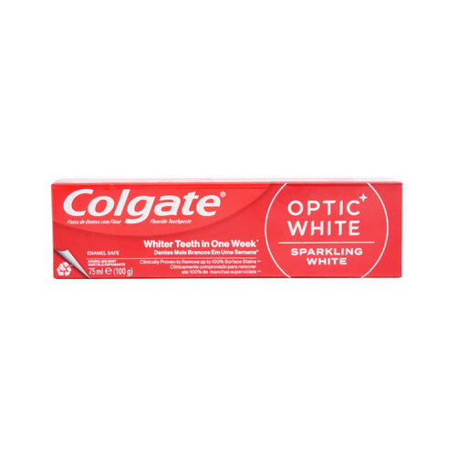COLGATE TOOTH PASTE OPTIC WHITE SPARKLING 75 ML