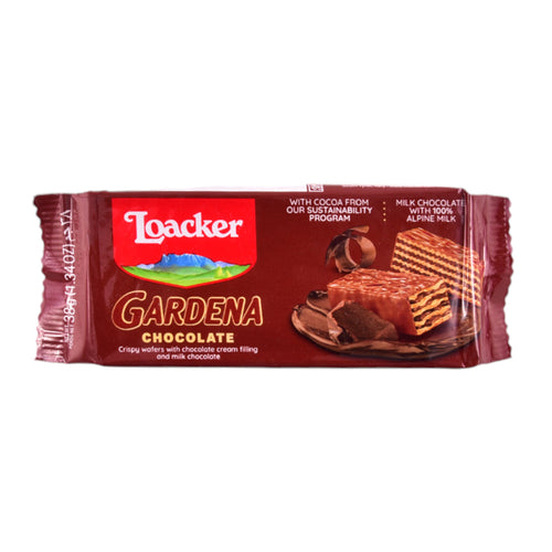 LOACKER GARDENA WAFER CHOCOLATE 38GM