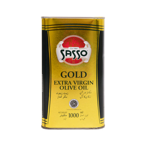 SASSO GOLD EXTRA VIRGIN OLIVE OIL 1000 ML