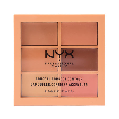 NYX CONCEAL CORRECT CONTOUR 3 CP 01 LIGHT CLAIR 1.5G