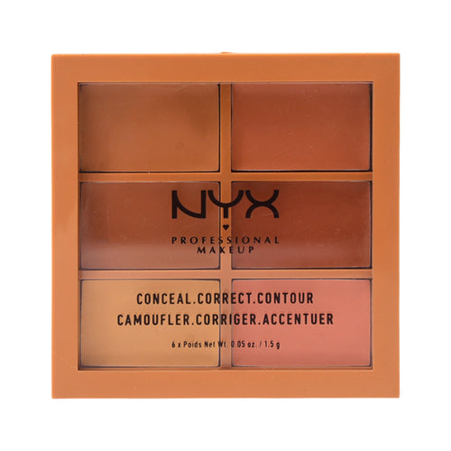 NYX 3C CONCEAL CORRECT CONTOUR PALETTE MEDIUM
