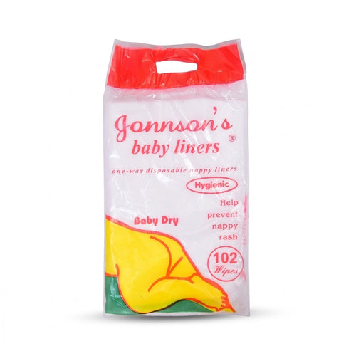 JOHNSON BABY LINERS ONE WAY DISPOSABLE NAPPY HYGIENIC