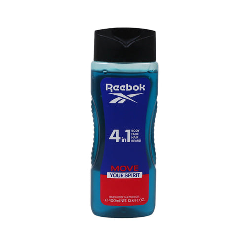 REEBOK SHOWER GEL MOVE YOUR SPIRIT 4 IN 1 400 ML