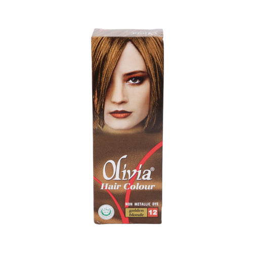 OLIVIA HAIR COLOR GOLDEN BLONDE 12 PC