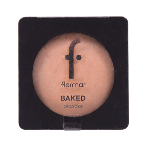 FLORMAR BAKED POWDER BPW NP-021 BEIGE WITH GOLD 9GM