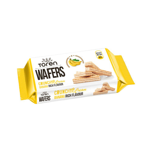 TOREN WAFERS CRUNCHY & CREAM BANANA 55 GM