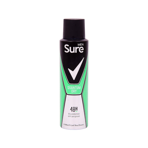 SURE MEN DEODORANT QUANTUM DRY 48H 150 ML