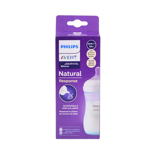 PHILIPS AVENT FEEDING BOTTLE NATURAL 1M+260 ML SCY903/21