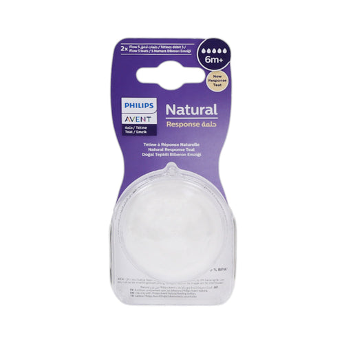PHILIPS AVENT TEATS FLOW NATURAL FAST 2PC 6M+ SCY965/02