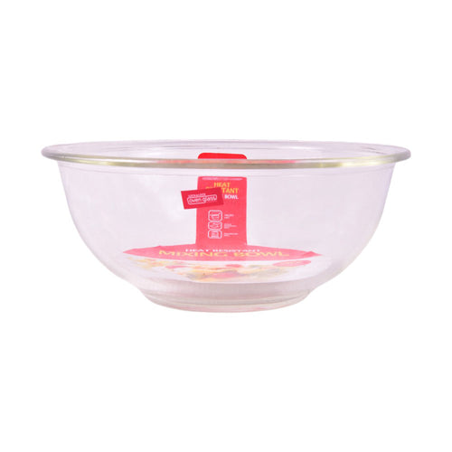 LOCK & LOCK HEAT RESISTANT GLASS MIXINGBOWL 2.5L21cm