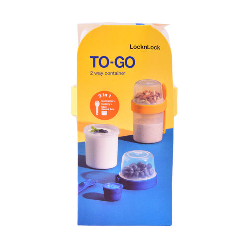LOCK & LOCK TO GO 2WAY 2 IN 1-POKE YEL LLLLS222LY