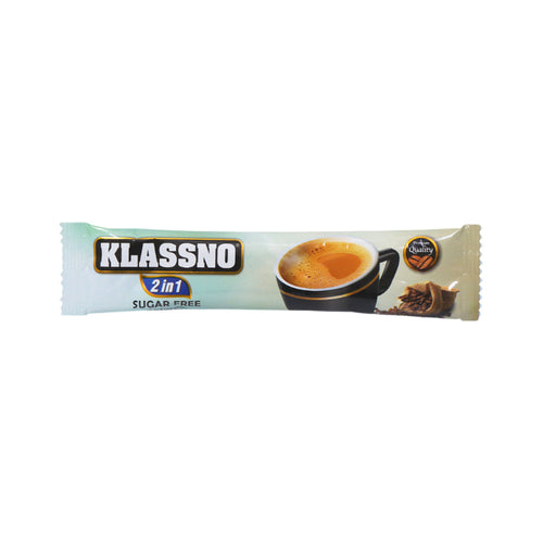 KLASSNO COFFEE PREMIUM 2 IN 1 SUGAR FREE 12 GM