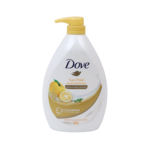 DOVE BODY WASH YUZU FRESH REFRESHING 1000 GM