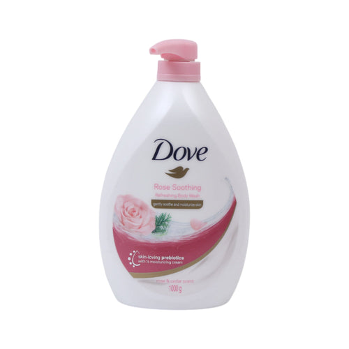 DOVE BODY WASH ROSE SOOTHING REFRESHING 1000 GM