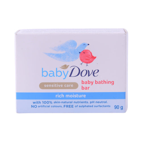 DOVE SOAP BABY BATHING SENSITIVE RICH MOISTURE 90 GM