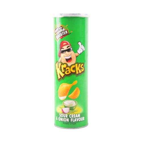 KRACKS CHIPS SOUR CREAM AND ONION 110  GM