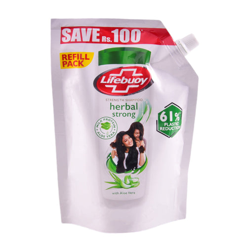 LIFEBUOY SHAMPOO HERBAL POUCH 360 ML