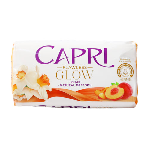 CAPRI SOAP PEACH & NATURAL DAFFODIL 130 GM