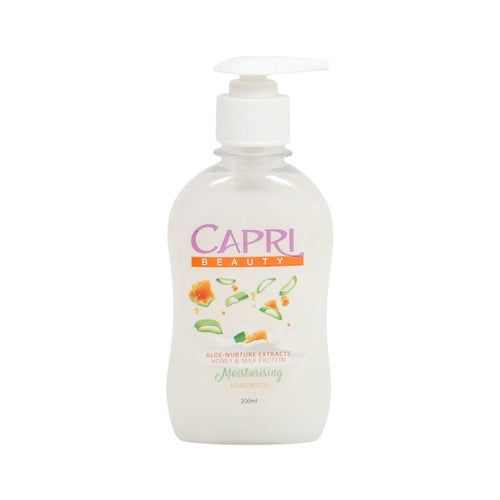 CAPRI HAND WASH WHITE BOTTLE 200 ML