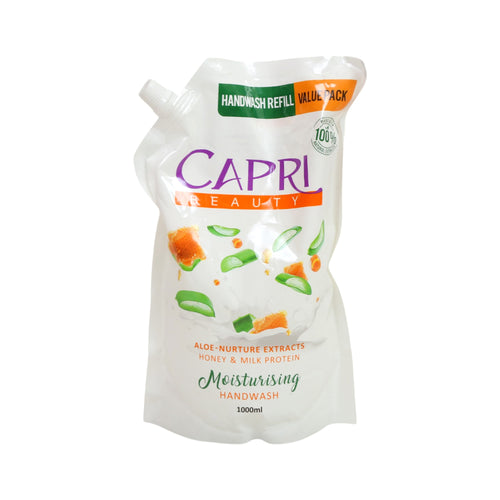CAPRI HAND WASH ALOE NURTURE 1000 ML POUCH