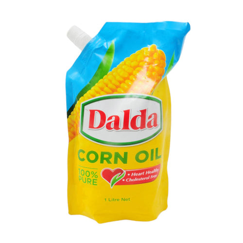 DALDA CORN STAND UP OIL POUCH 1 LTR