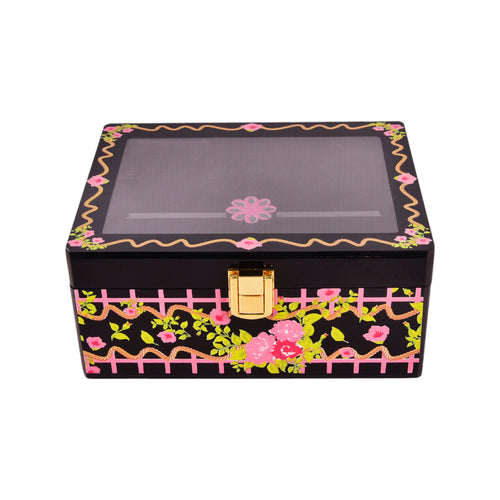 JEWELLERY BOX 8008 BLACK SMALL