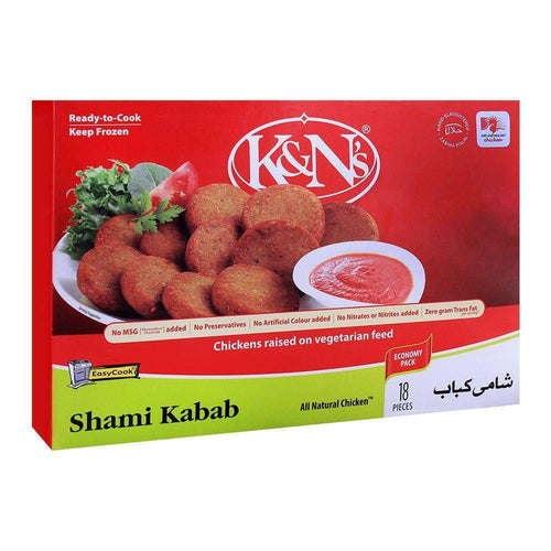 K&N SHAMI KABAB ECONOMY PACK 18 PCS 648 GM