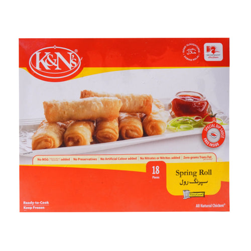 K&N CHICKEN SPRING ROLL 18 PCS 630 GM