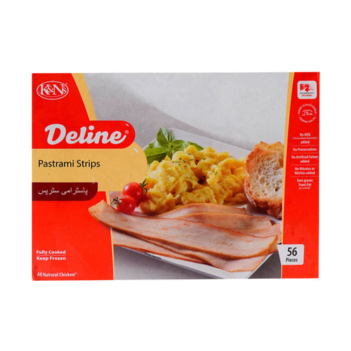 K&N PASTRAMI STRIPS 504GM