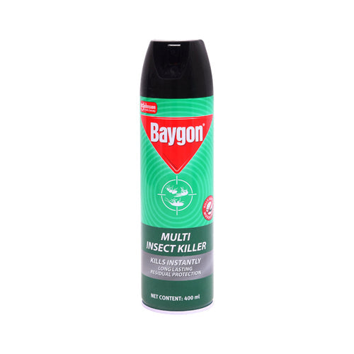 BAYGON INSECT KILLER MULTI DOUBLE NOZZLE 400 ML