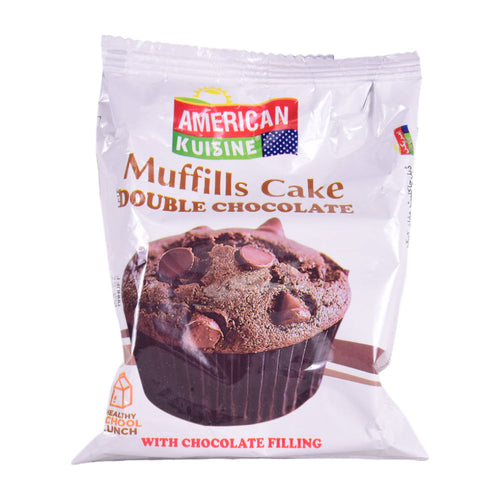 AMERICAN KUISINE MUFFILLS DOUBLE CHOCOLATE CAKE 28 GM