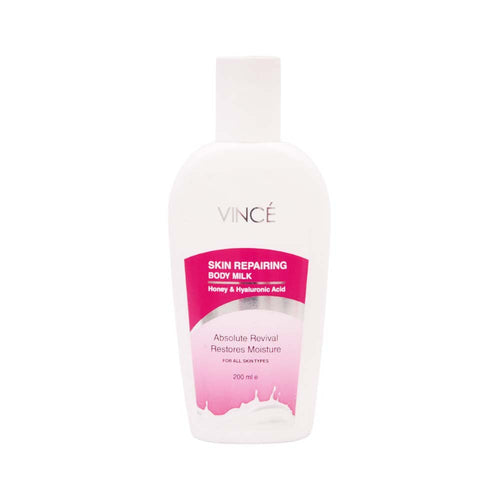 VINCE SKIN REPAIRING BODY MILK HONEY & HYALURONIC 200ML