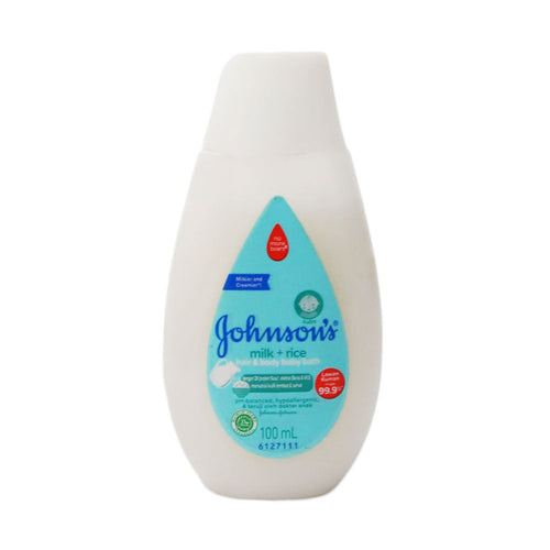 JOHNSONS BABY BATH HAIR & BODY MILK & RICE 100 ML