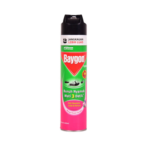 BAYGON INSECT KILLER WANGI FLOWER GARDEN 675 ML