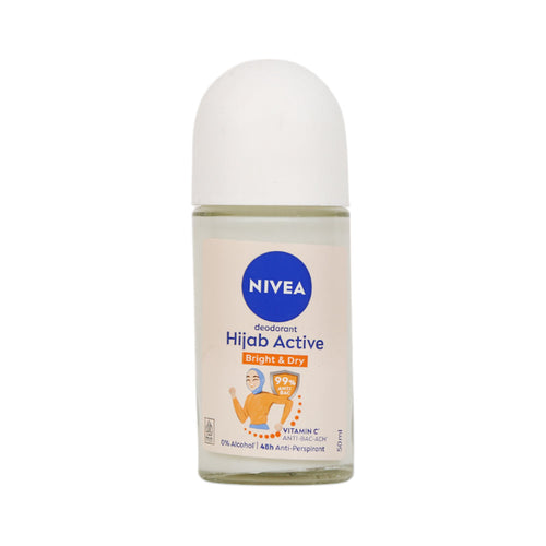 NIVEA ROLL ON HIJAB ACTIVE BRIGHT & DRY 50 ML