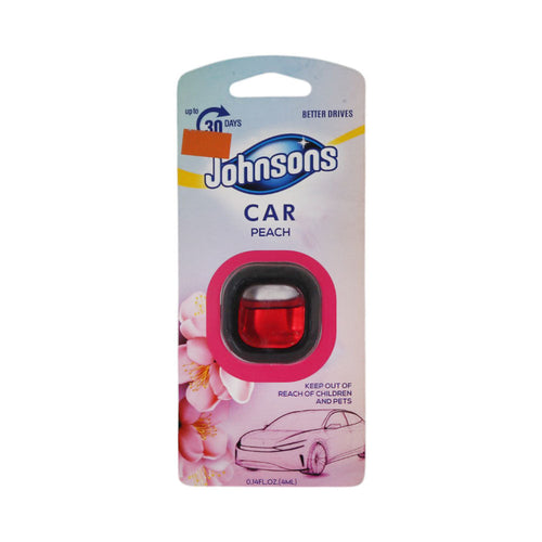 JOHNSONS CAR PEACH PERFUMED 4 ML