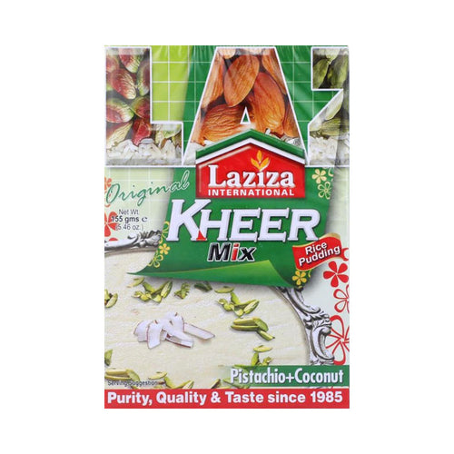 LAZIZA KHEER MIX PISTACHIO+COCONUT 155 GM