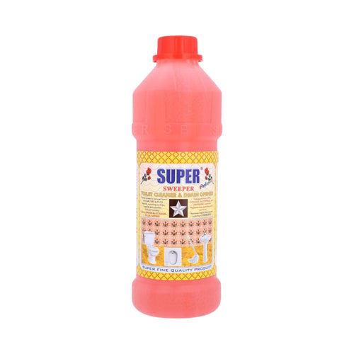 SUPER SWEEPER TOILET CLEANER AND DRAIN OPENER 1 LTR