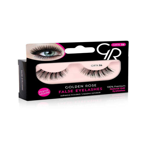 GOLDEN ROSE FALSE EYELASHES GRTK 06