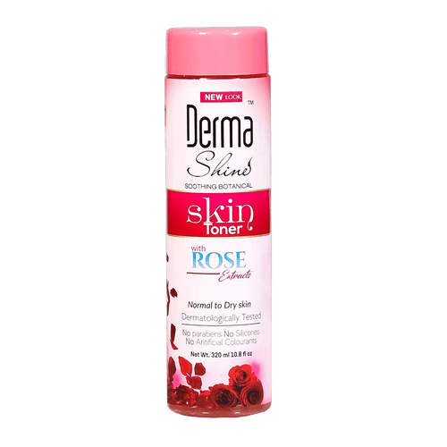 DERMA SHINE SOOTHING BOTANICAL TONER WITH ROSE 320 ML