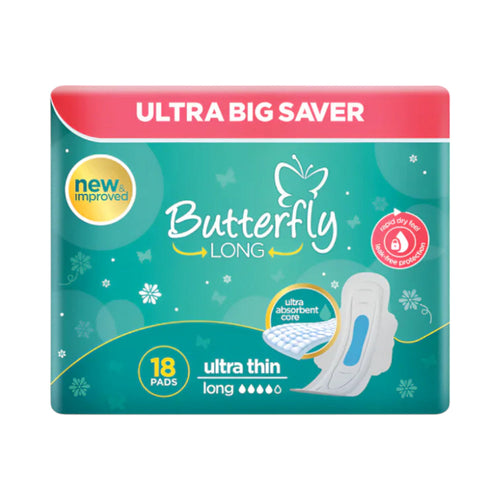 BUTTERFLY ULTRA BIG SAVER LONG 18 PCS